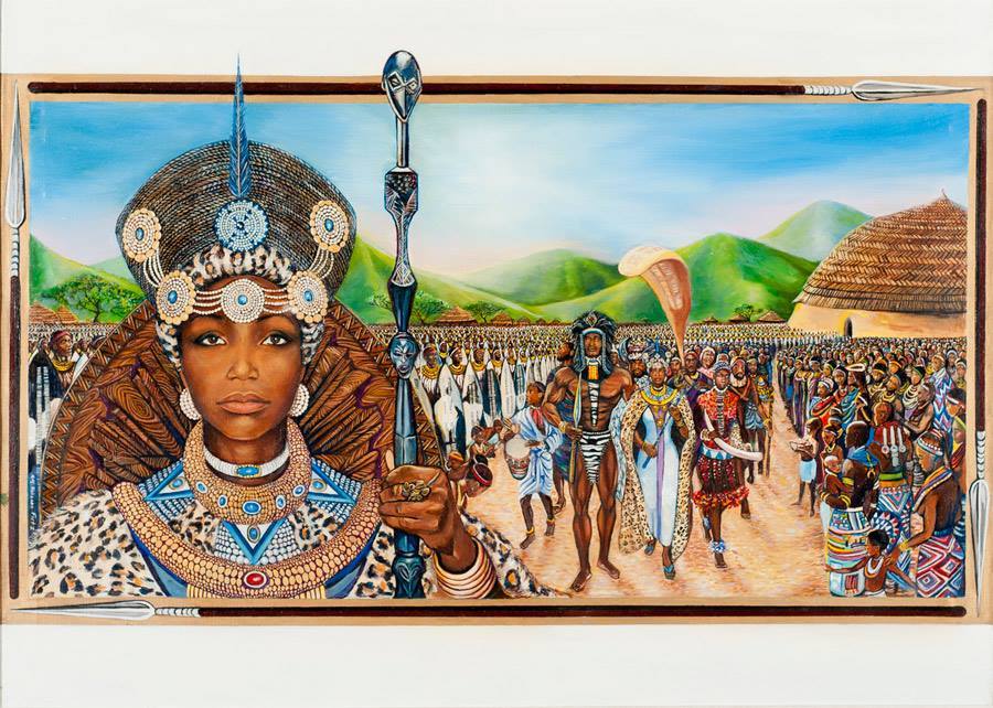 Queen Nandi, Black queen, Shaka Zulu, Black History 365, DDH: Daily Dose of History