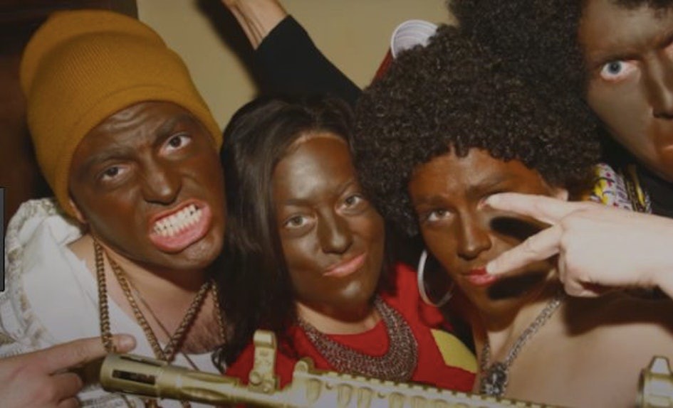 Blackface, white privilege, racism, racist, minstrel shows,