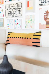 Black-owned home decor pillow